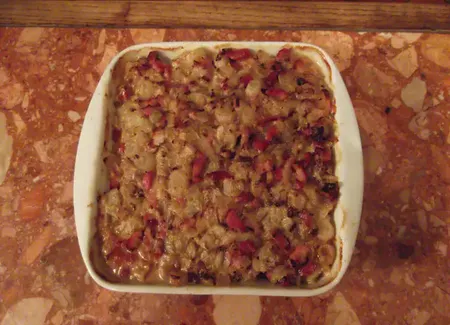 Gratin d'endives et de pommes de terre