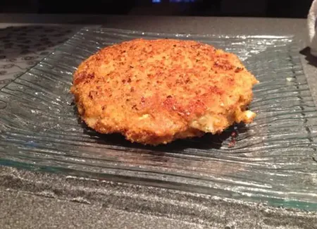 Steak de poulet pané