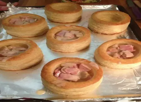 Bouchées à la reine façon normande
