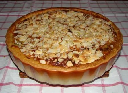Tarte pierrette aux reines-claudes