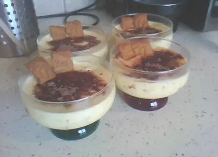Tiramisu croustillant aux speculoos
