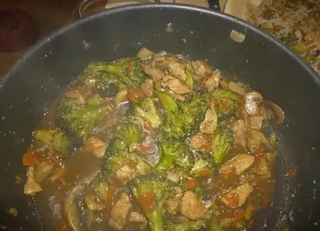 Blancs de poulet au brocolis