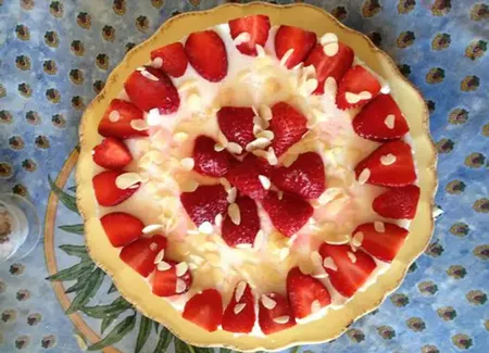 Gâteau fromage blanc sans cuisson