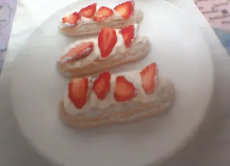 Petit fraisier à la cuillère