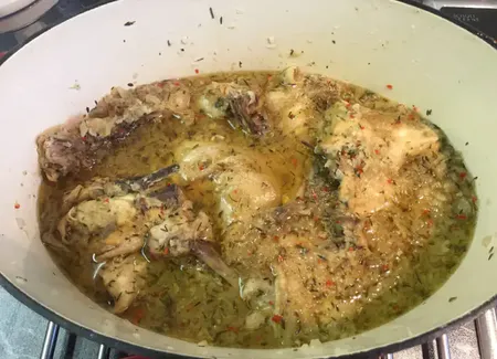 Poulet boucané (guyane)