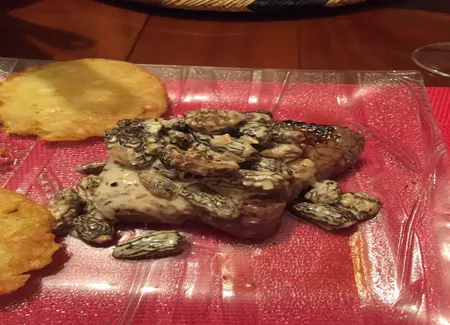 Filet de boeuf aux morilles