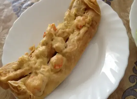 Crêpes aux fruits de mer