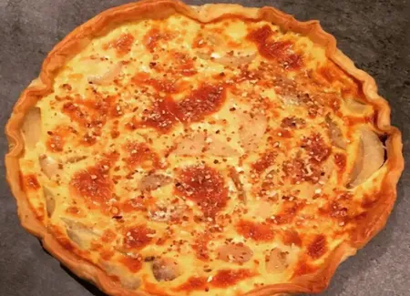 Tarte poires et pralinoise