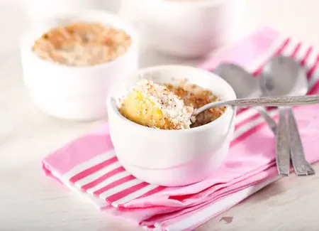 Compote pommes-poires-coco