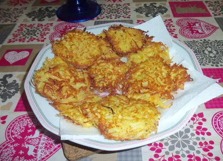 Paillassons de pommes de terre
