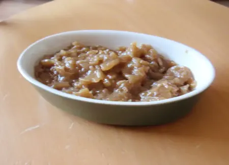Confiture d'oignons aux épices (ras el hanout)