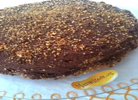 Gâteau choco-praline