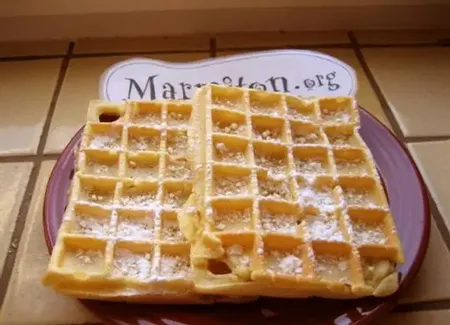 Gaufres aux pommes