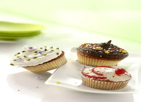 Base gâteau nature pour cupcakes