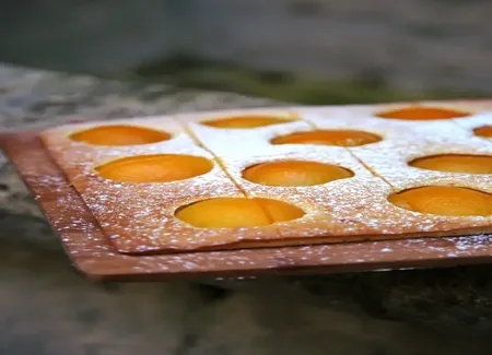 Lunettes aux abricots