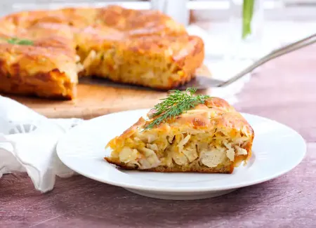 Tarte au poulet