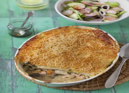 Fish pie ( plat traditionnel anglais )