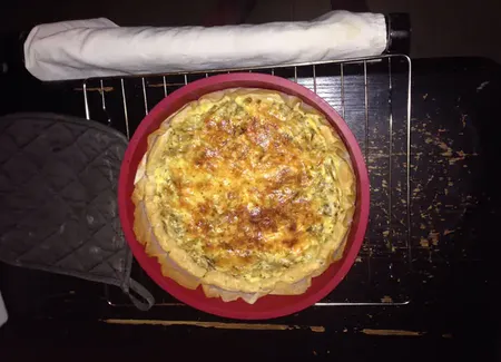 Quiche endives et fromages