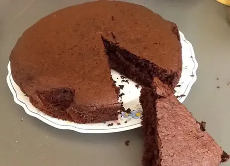 Gâteau au yaourt au cacao