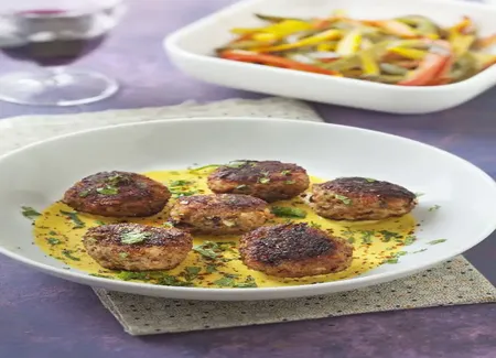 Boulettes de veau au curry
