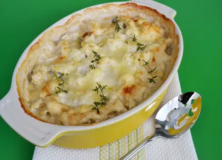 Gratin de pommes de terre a la cancoillotte