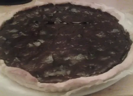 Tarte choco-banane