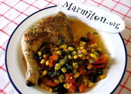 Cuisse de poulet gourmande