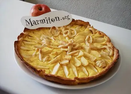 Tarte aux pommes succulente