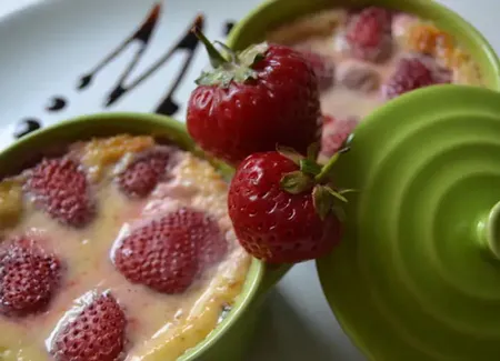 Gratin de fraises rapide