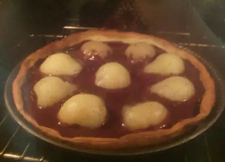Tarte belle-hélène