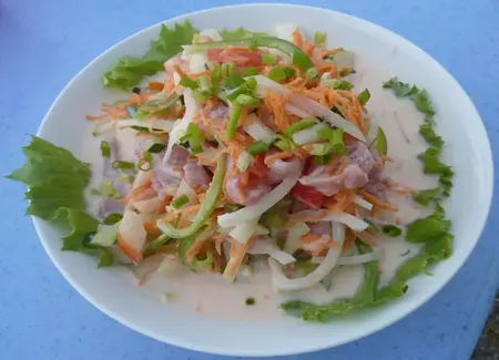 Poisson cru à la tahitienne