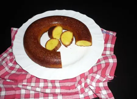 Gâteau aux amandes et au rhum