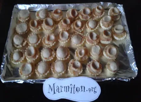 Tartelettes de boudin blanc à la pomme