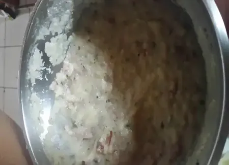 Christophines farcies aux lardons