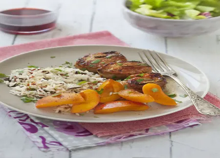 Filet mignon de porc aux abricots