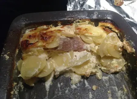 Saumon aux pommes de terre de ma marraine
