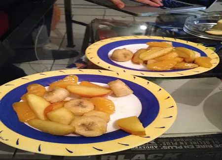 Rakabulle de fruits à l'amaretto