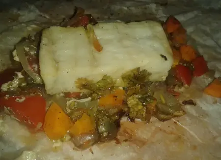 Papillote de colin minceur