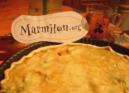 Tarte courgettes surimi