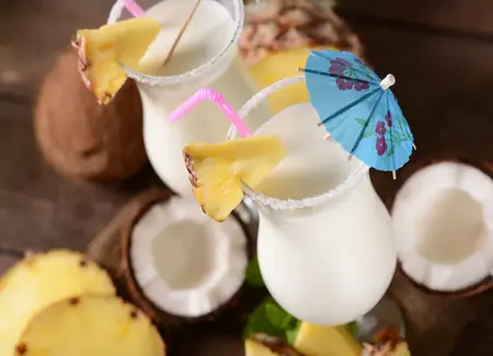 Pina colada gourmande