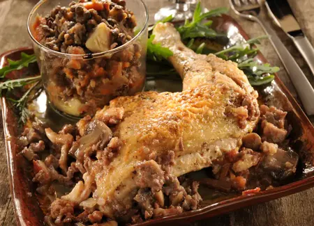 Poulet d'automne savoureux