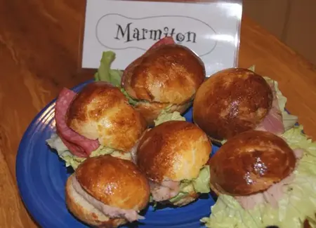Petites brioches apéritives