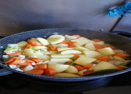Stoemp ou purée carottes fenouil