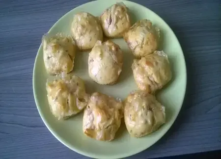 Muffins au comté et aux lardons