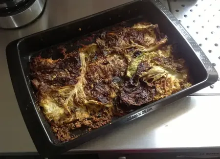Gratin de chou façon lasagnes