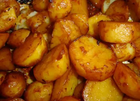 Pommes de terre caramélisées au sirop d'érable