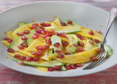 Salade mangue avocat grenade