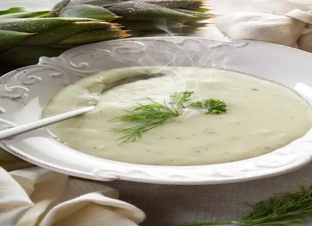 Velouté artichaut-laitue