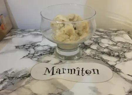 Sorbet rapide à la banane de réunion