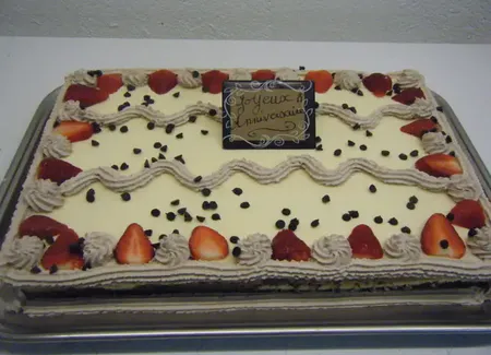 Gâteau aux deux chocolats